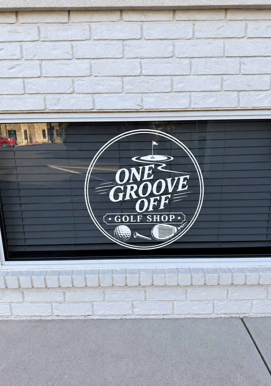 one groove off golf shop window (1)